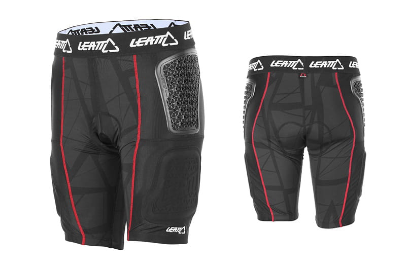 Leatt Dbx Impact Shorts Airflex Black Protector Pants Bmo