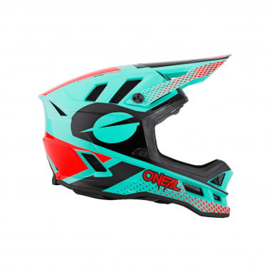 Blade Polyacrylite Ace - Helm met volledig gezicht - Mint/Oranje/Zwart