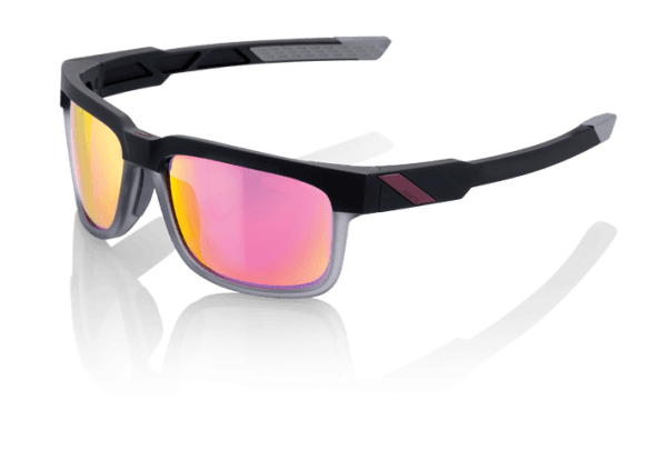 Type S Sunglasses - Mirror Lens - Soft Tact Graphite