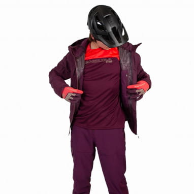 MT500 Wasserdichte Jacke II - Aubergine