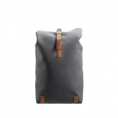 Pickwick Mochila de lona de algodón 26L - gris/miel