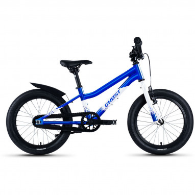 Powerkid 16 - candy blue/pearl white - glossy