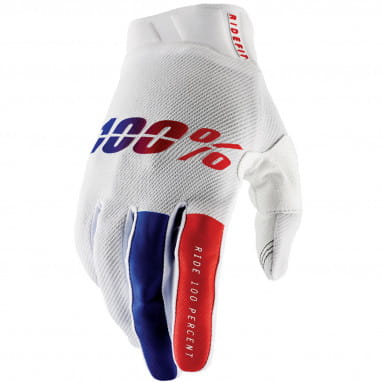 Ridefit Glove - White/Red
