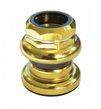 Classic Steel Headset Thread Headset - 1 inch - gold