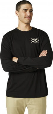 Gekalibreerd LS Tech T-shirt Zwart