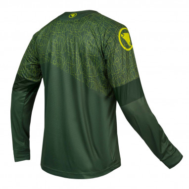 SingleTrack Core Print T-Shirt - Grün
