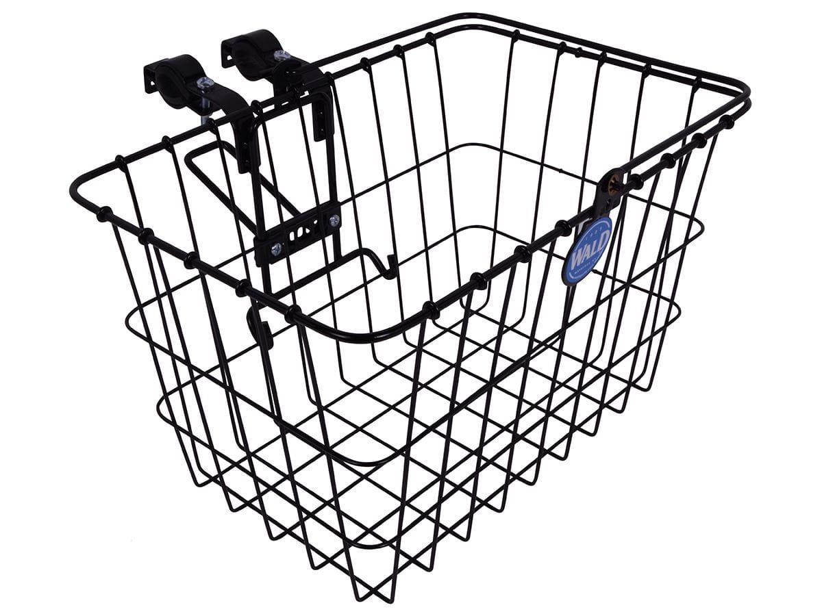 Wald 3133 Quick Release Basket Black Baskets BMO Bike Mailorder