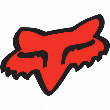 Fox Head Sticker - Rot