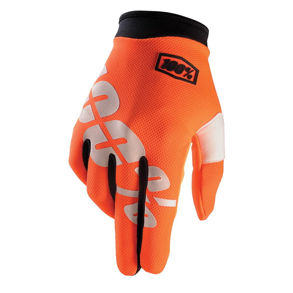 Gants cross 100% Itrack - Rouge