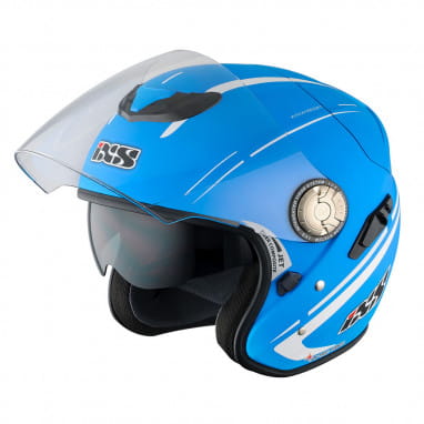 HX 91 Boost Motorradhelm - blau