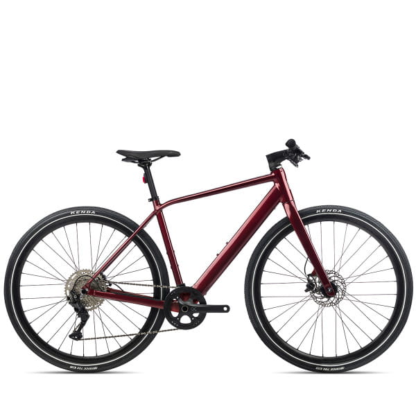 Vibe H30 - E-Bike urbana da 28 pollici - Rosso scuro