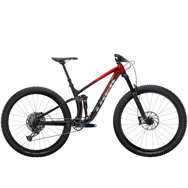 Fuel EX 8 GX - Rage Red to Dnister Black Fade 29-Laufrad