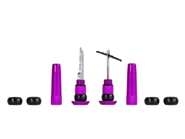 Stealth Tubeless Puncture Plugs - purple