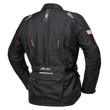Tour jacket Lorin-ST - black-red