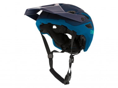 PIKE-helm SOLID blauw/groen
