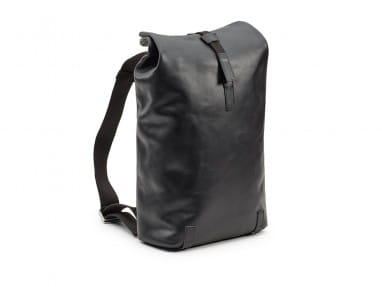 Pickwick Bolsa de cuero rígido 26L Negro