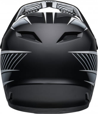 Transfer bike helmet - matte black/white