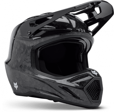 V3 RS Carbon Solid Helmet - Black