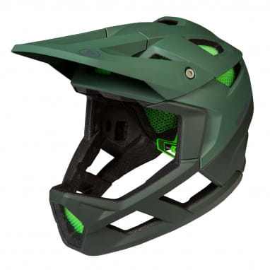 MT500 Fullface Helm mit Koroyd - Grün