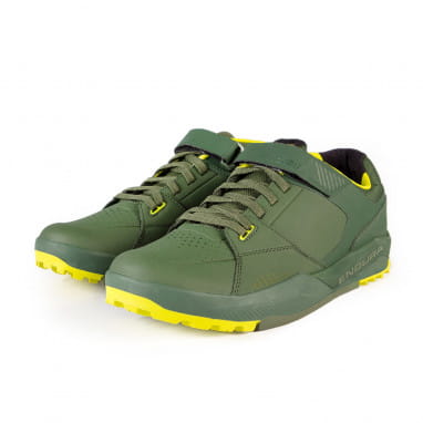 MT500 Burner Flat Pedal Shoe - olive green