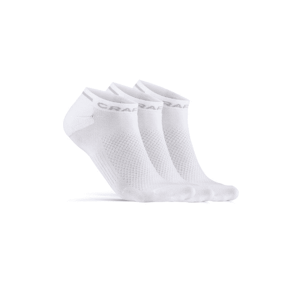 Core Dry Shaftless Socken 3-Pack - Weiss