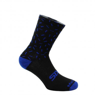 Socken kurz MERINOS SOCKS schwarz-blau