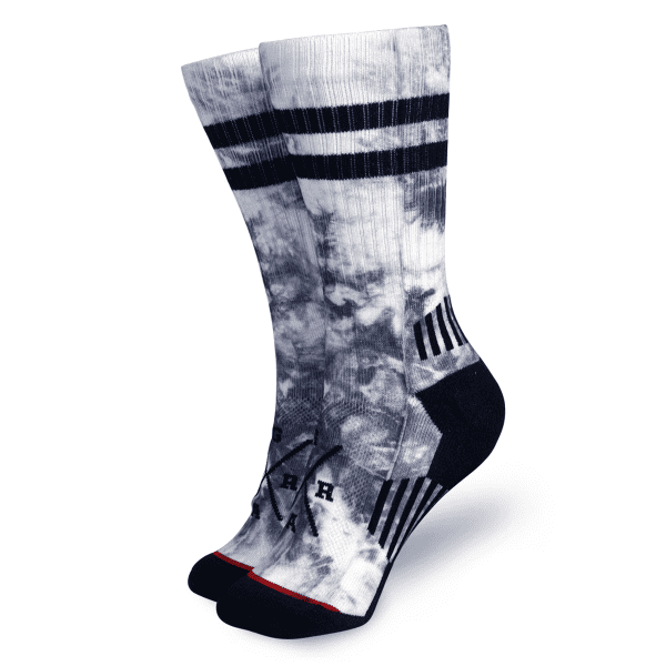 Socks ''Crystal'' - White/Black