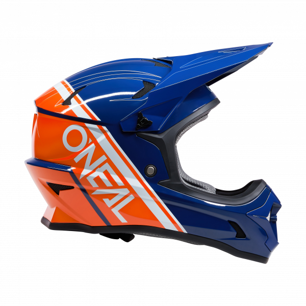Sonus Split - Fullface Helm - Blau/Orange