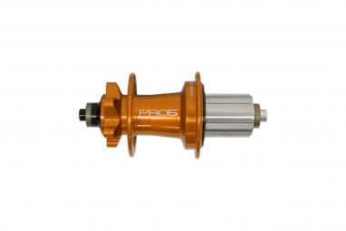 Pro 5 Hinterradnabe 32 Loch - orange - Shimano Stahl Freilauf