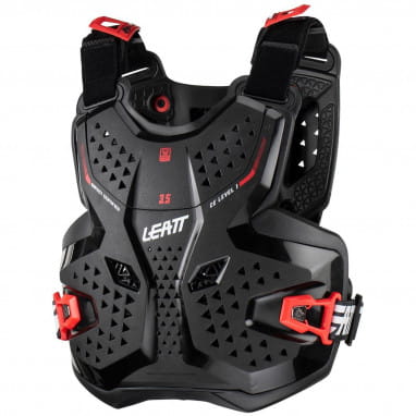 Chest Protector 3.5 Jr. black/red L/XL