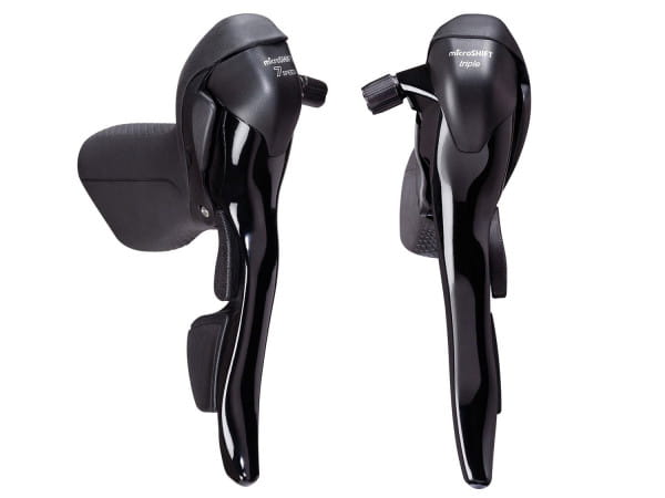 Road Dual Control Levers 3x7 speed - black
