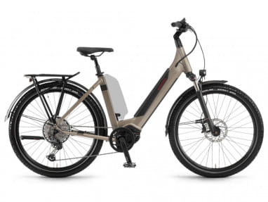 Sinus iX12 i500Wh 12-G XT - E-bike voor dames van 27,5 inch - Lichtbruin/Zwart