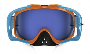 Crowbar MX Goggle - Heritage Racer Orange - Ice Iridium