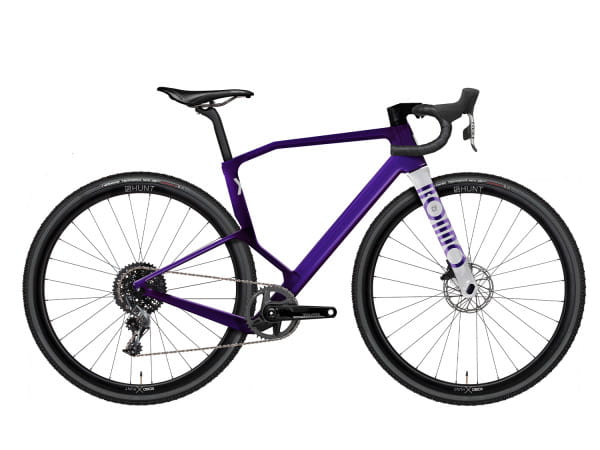 Ruut X Gravel Plus Bike - Violet/White