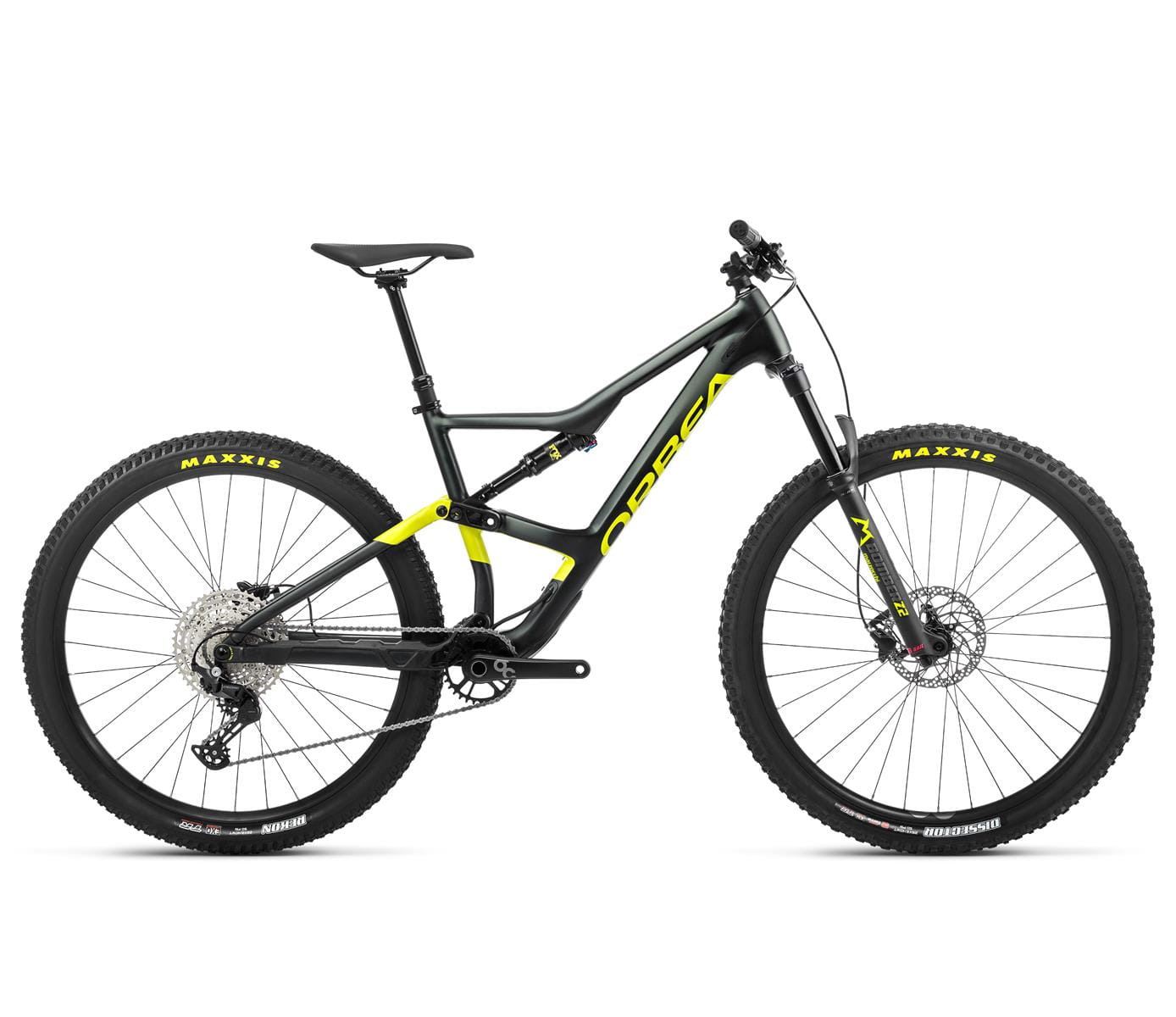 lime green mountain bike