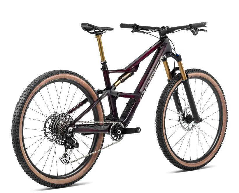 Orbea OCCAM SL M-LTD - Wine Red Carbon View - Titanium