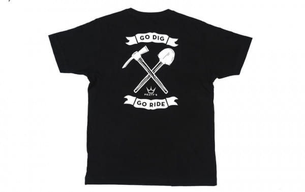 Go Dig Go Ride T-Shirt - schwarz