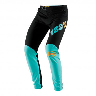 Pantalon R-Core X DH - Turquoise/Noir