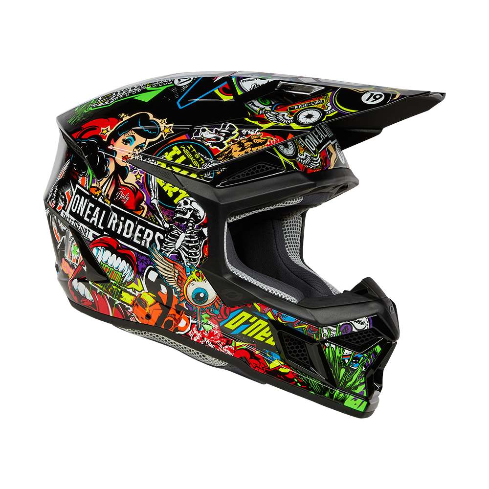 Oneal 3SRS Youth Helm CRANK multi Motocross Helme BMO Bike Mailorder