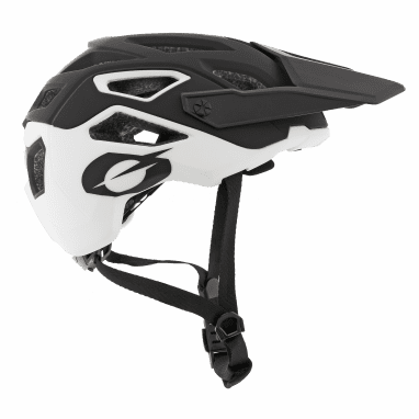 Pike 2.0 Solid Helm - Zwart/Wit