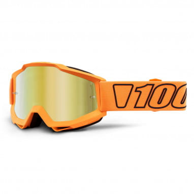 Accuri Goggles Anti Fog Mirror Lens -Orange/Black