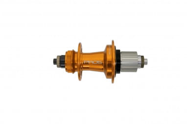 Pro 5 Hinterradnabe 32 Loch - Centerlock - orange - Shimano Microspline Freilauf