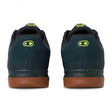 Mallet schoen, kant, Splatter Limited Edition, Petrol/Lime Green/Gum