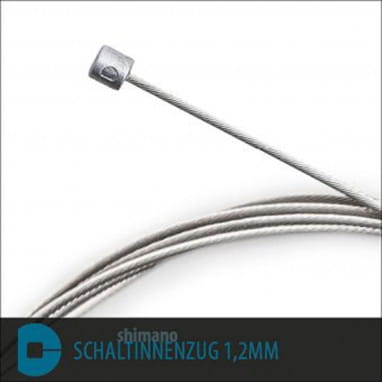 Shifter inner cable 2.2m Shimano BL - Silver