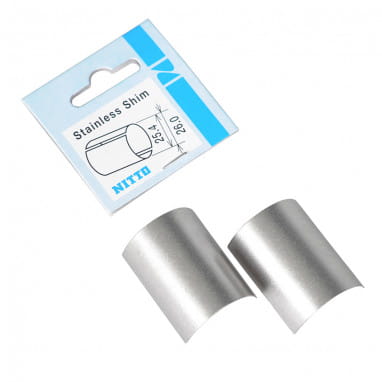Manicotti di riduzione in acciaio inox da 26,0 a 25,4 mm