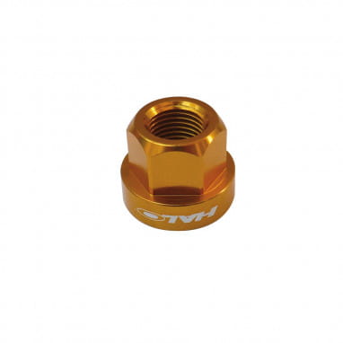Alloy Axle Nuts - 9mm - gold