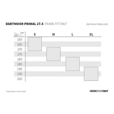 Primal 27.5 Inch Frame - Black