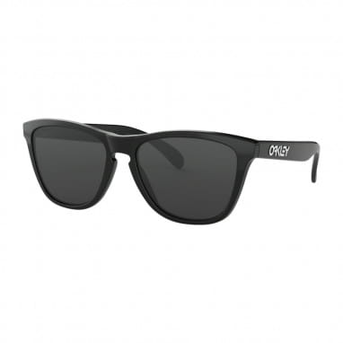 Frogskins Negro Pulido - Gris