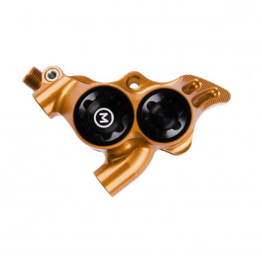 RX4+ Bremssattel Flatmount - Mineralöl - bronze