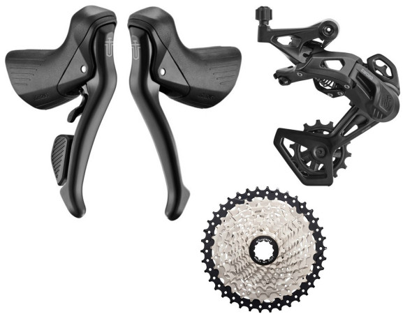 Sword Black Groupset 1x, 46T